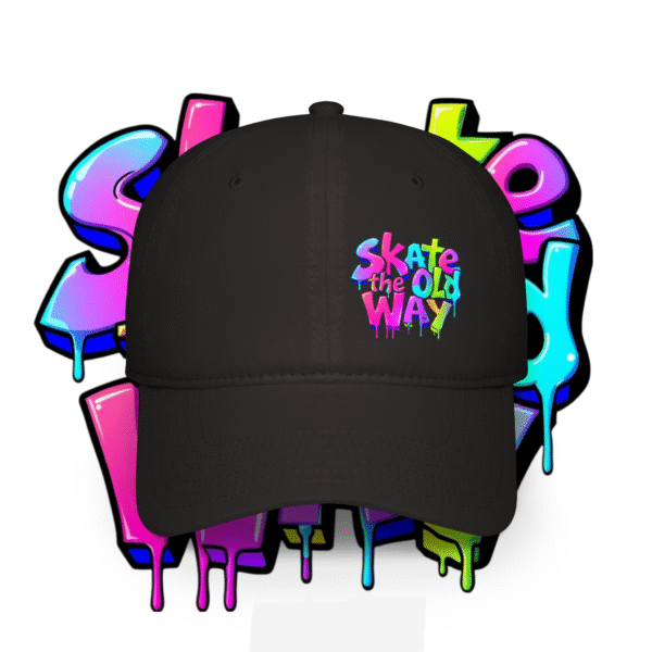 Skate The Old Way Dad Cap